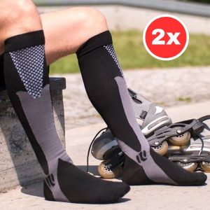 Unisex kompresinės kojinės (2 poros) | PRESSOSOX