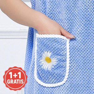 Vonios chalatas- rankšluostis | TOALINA 1+1 NEMOKAMAI